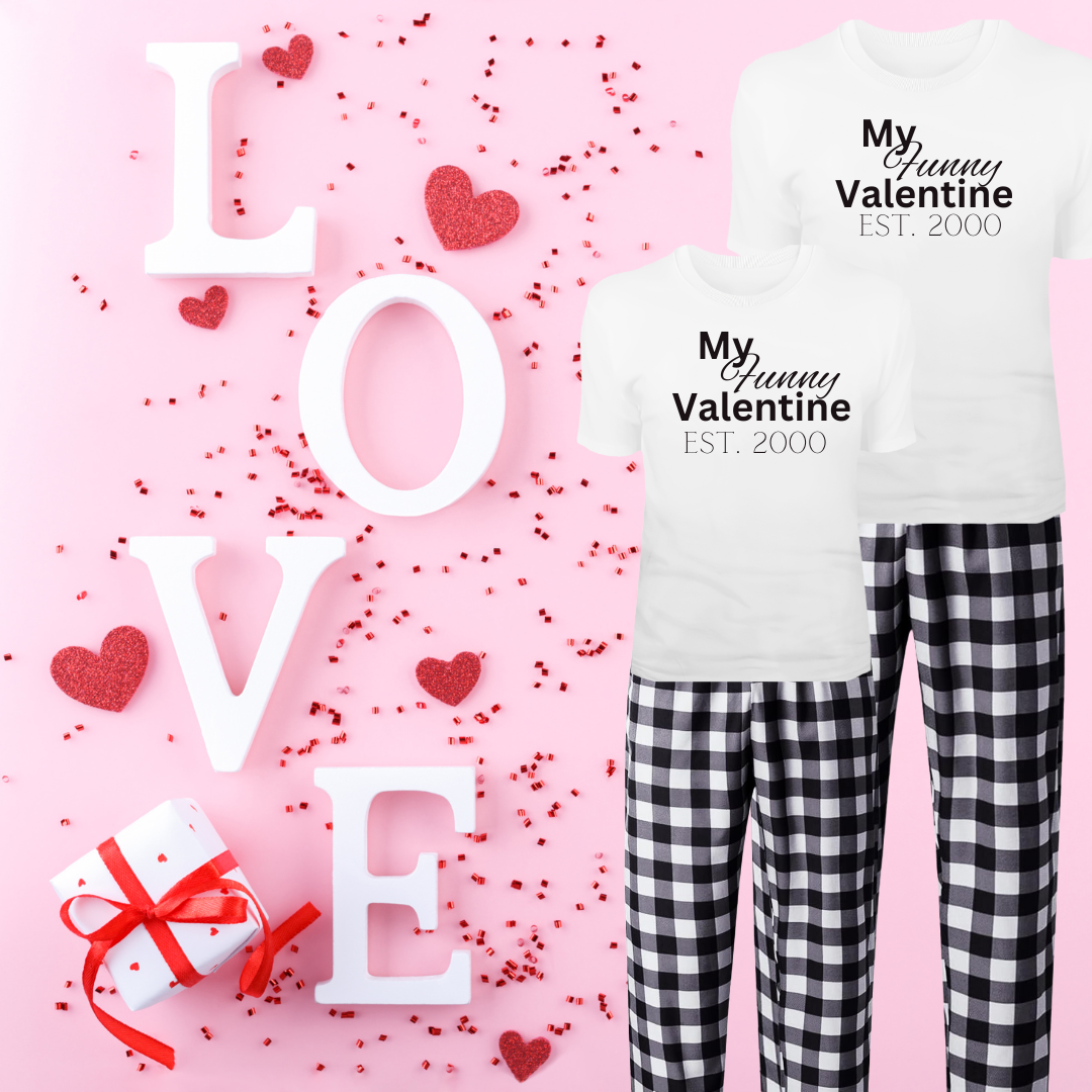 Couple Pajamas My Funny Valentine